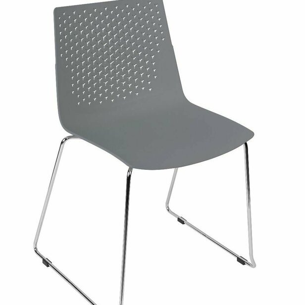 Supporting image for Breeze Dining Skid Side Chair