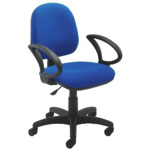 Supporting image for Merlin Mid Back Operator Chair with Fixed Arms